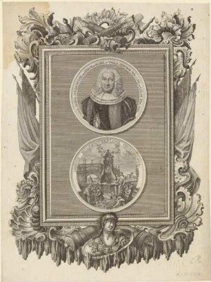 Medaille auf Karl Sigmund Holzschuher, Ratsherr und Administrator der Familienstiftung