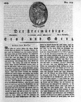 Nro. 219, Sonnabend den 2. November