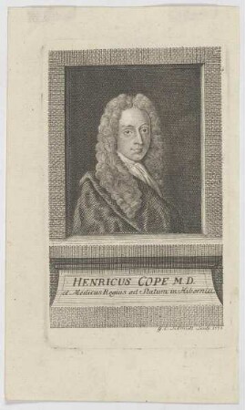 Bildnis des Henricus Cope