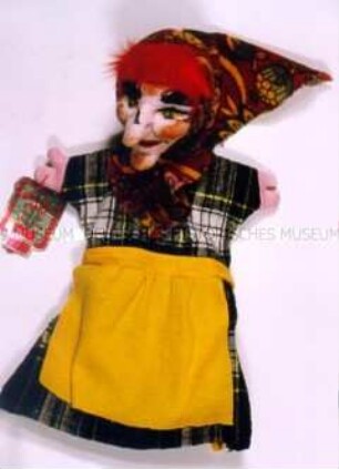 Handpuppe "Hexe"