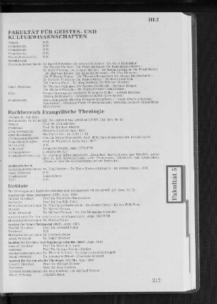 Fakultät für Geistes- und Kulturwissenschaften