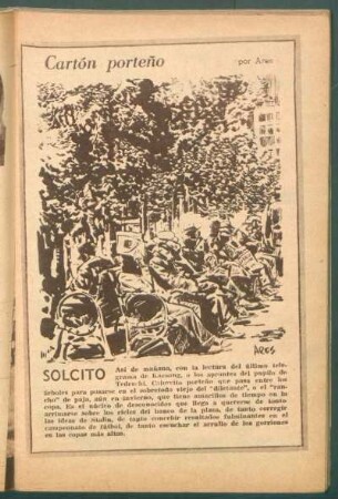 Solcito : Cartón porteño