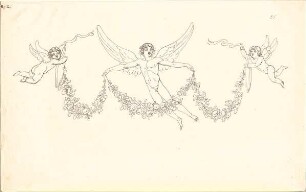 Gärtner, Andreas; München; Allegorische Skizzen - Ansicht