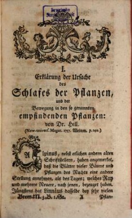 Bremisches Magazin zur Ausbreitung der Wissenschaften, Künste und Tugend, 3. 1759