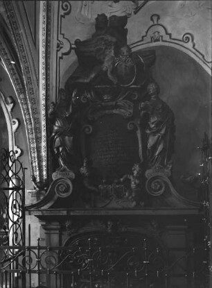 Grabmal des Kaufmannes Baumeister (+1672)