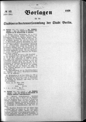 No. 12 (250-284), 1926/03/19