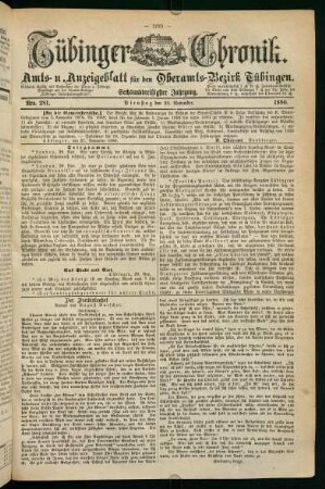 30. November (Nro. 281)