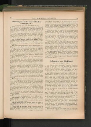 Mitteilungen der Deutsch-Türkischen Vereinigung e.V.