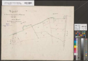 Westönnen (Werl), Zusammenlegung Westönnen, Bl. 10 Urkarte I Werl Flur 8