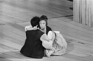 Szenenbilder aus "Zar und Zimmermann", komische Oper von Albert Lortzing. Deutsche Staatsoper Berlin, Premiere 21.03.1970 und Aufführung 24.03.1970