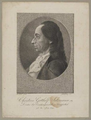 Bildnis des Christian Gotthilf Salzmann