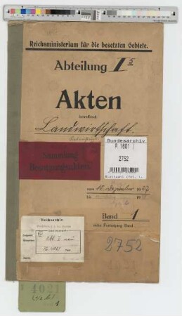 Landwirtschaft. Nebenstück