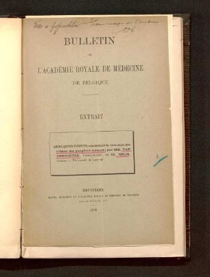 Quelques points concernant la structure des cellules des ganglions spinaux