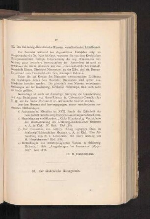 33. Der akademische Gesangverein.