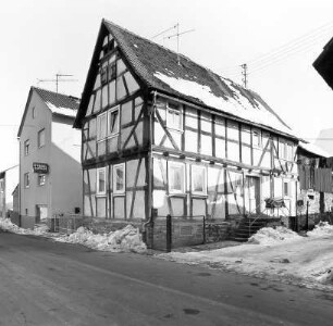 Fachwerkwohnhaus; Nidda, Hinterstraße 25