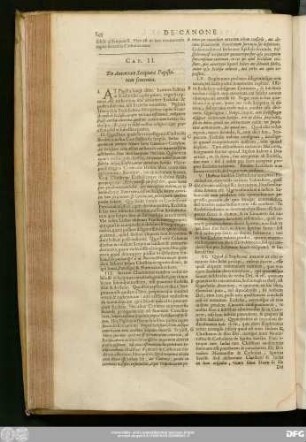 Cap. II. De Autoritate Scripturae Papistarum sententia.