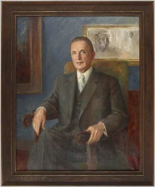 Porträt, Heinrich Thyssen