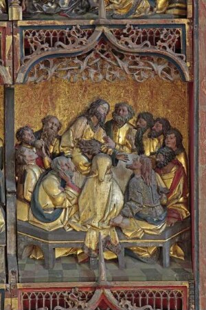 Szenen aus dem Marienleben und der Passion Christi — Das letzte Abendmahl