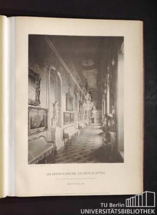 Serie I. No. 131. Das Königliche Schloss. Sanssouci. Bildergalerie. Bei Potsdam.
