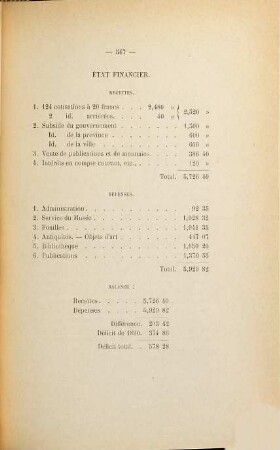Rapport sur la situation de la Société : en ... 1891 (1892)