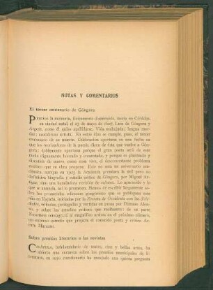 El tercer centenario de Góngora
