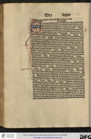 Dyalogus de Genesi Nicolaus de Cusa M.cccc.xlvii Leodii.