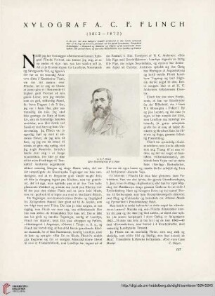 1: Xylograf A.C.F. Flinch (1813-1872)