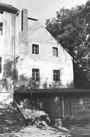 Kubschütz-Blösa. Ehem. Niedermühle, Mühlenteil rechts