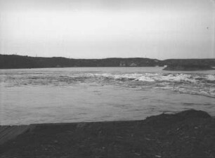 Saint John River : Die Strömung des Saint John River bei einsetzender Flut.