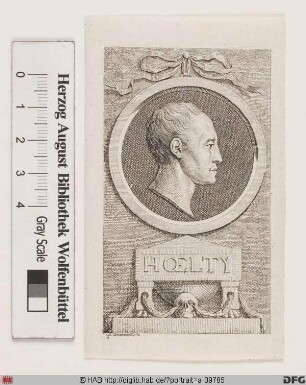 Bildnis Ludwig (Christoph Heinrich) Hölty