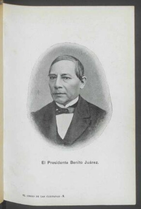 El Presidente Benito Juárez. - [Fotograbado]