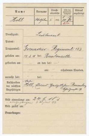 Hohl, Wilhelm