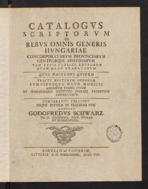 1-36, Catalogus Scriptorum