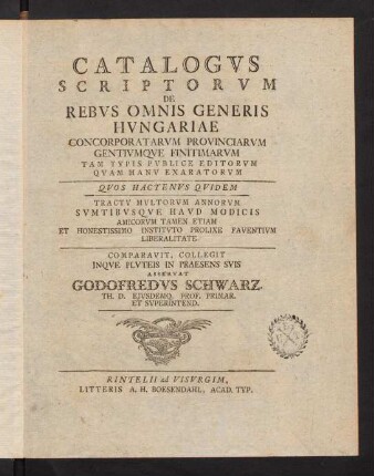 1-36, Catalogus Scriptorum
