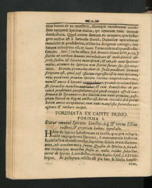 Porismata Et Capite Primo. Porisma I. - VIII.