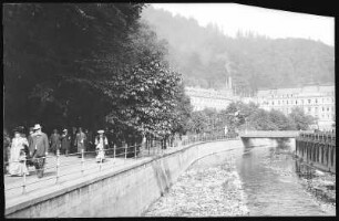 Karlsbad. Partie an der Tepl