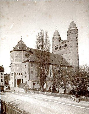 Fischer, Theodor; Ulm; Garnisonkirche (Pauluskirche) - Straßenansicht