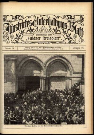 Ausgabe vom Sonntag, den 07. April 1912.