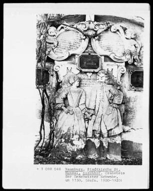 Grabstein der Geschwister Schwabe