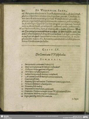 Caput LV. De Comitatu Westphaliae