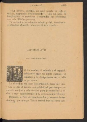 Capítulo XVII - Dos "terroristas"