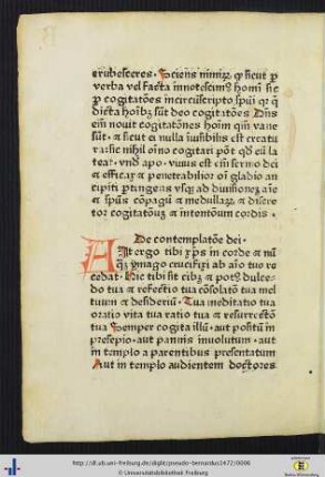 De contemplatione dei.