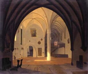 Inneres der Pfarrkirche in Partenkirchen