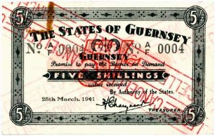Geldschein, 50 Shillings, 25.3.1941