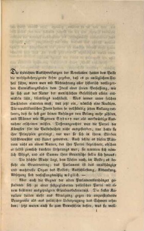 Kurze historische Entwickelung des parlamentarischen Regierungssystems in England : ein Beitrag zur Geschichte der konstitutionellen Monarchie, 2