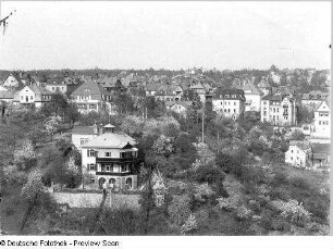 Dresden-Loschwitz. Stadtteilansicht