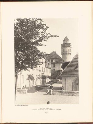 Alt-Leute-Heim, Berlin-Buch: Rückansicht Küchengebäude (aus: Neubauten der Stadt Berlin, Bd. IX, 1910)