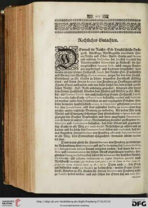 Rechtliches Gutachten