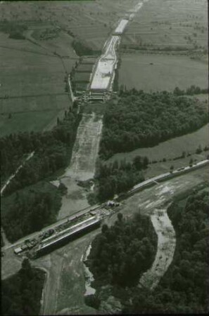 Anschlussstelle Tiengen im Bau (Luftaufnahme)