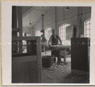 Bremen, Torfit-Werke G. A. Hanke & Co., Werkbank